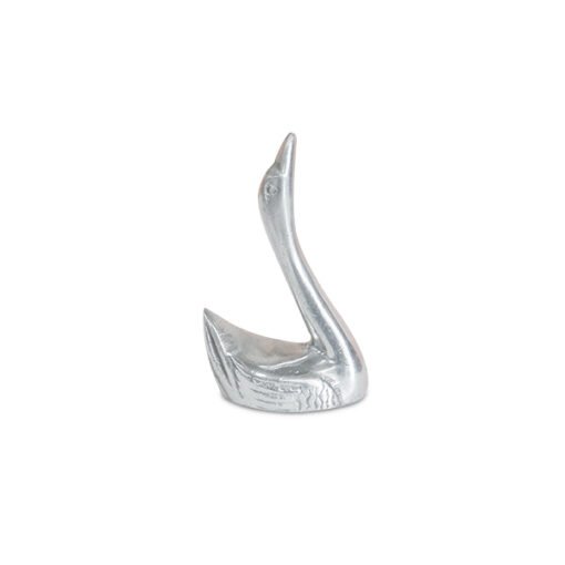 Anillero Cisne Rayado de pewter para organizar anillos