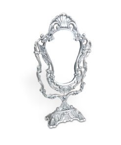 Espejo Vintage grande de pewter artesanal