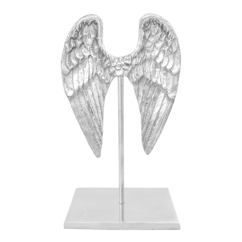 Dije Alas De Angel Con Zirconias Y Cadena Plata 925 Plateado | Meses Sin Interés