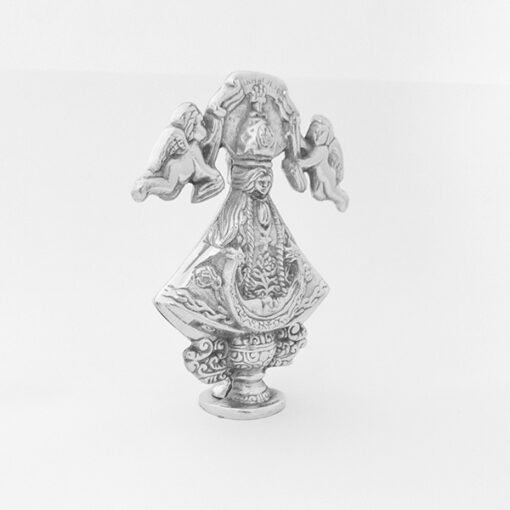 Virgen San Juan de los Lagos de Pewter - Imagen 2