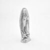 Virgen de Guadalupe chica de pewter con base artesanal