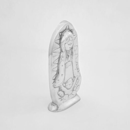 Virgencita Plis Chica de Pewter - Imagen 2