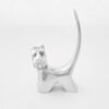 Anillero perro schnauzer de pewter artesanal