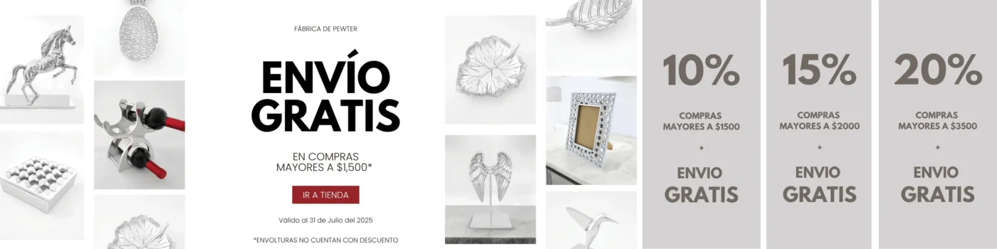Pewter Envio Gratis Descuento