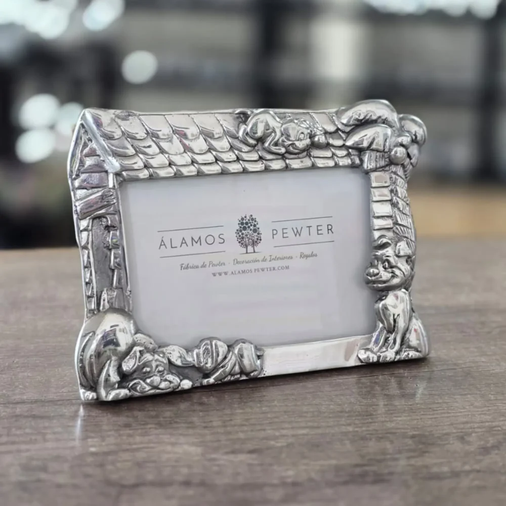 Porta Retrato Casa de Perritos