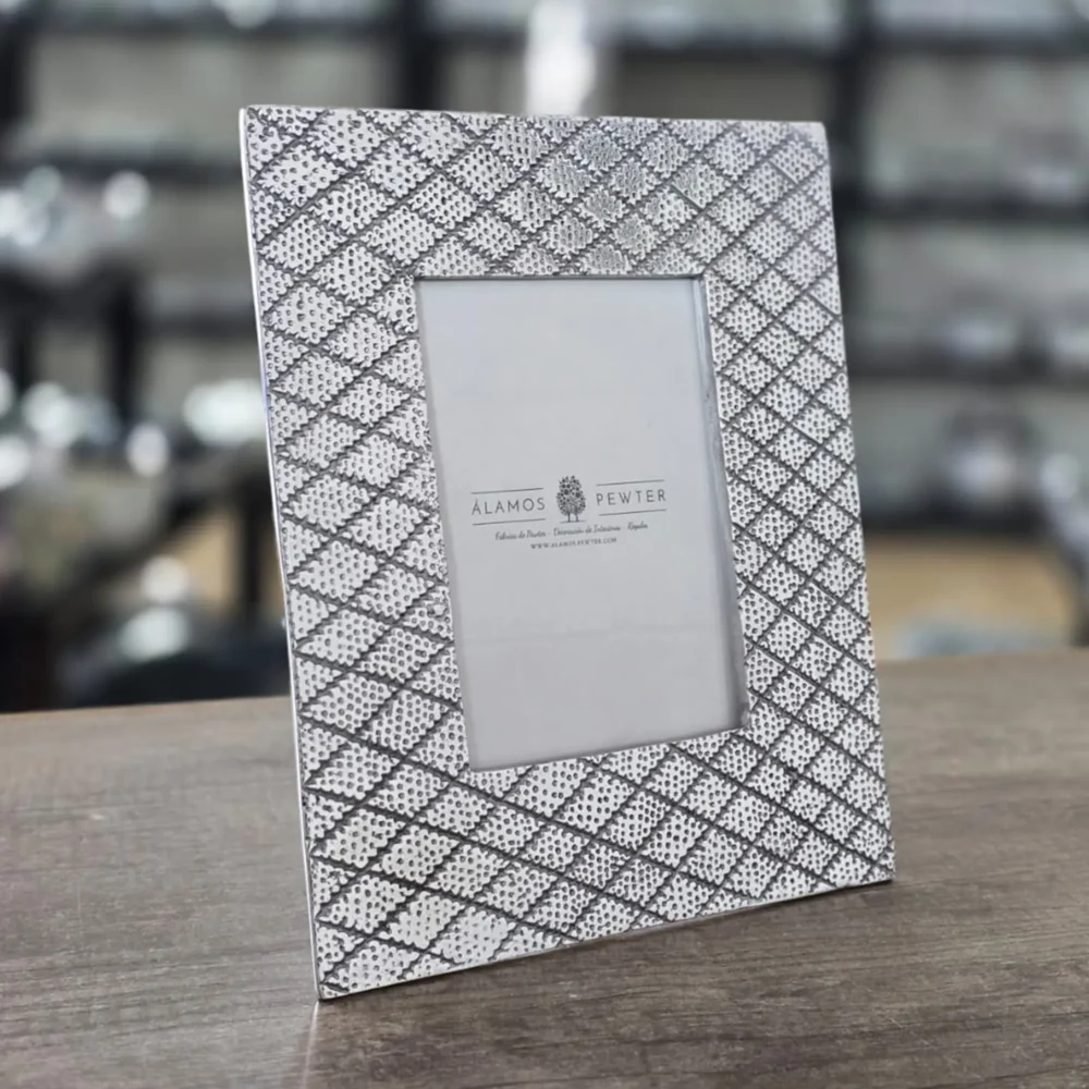 Porta Retrato Rombos Picados