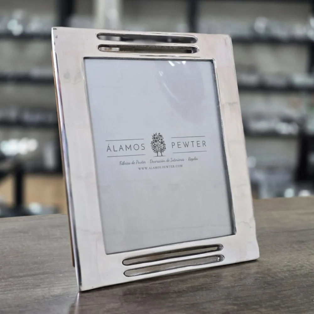 Porta Retrato 2 Rayas Caladas