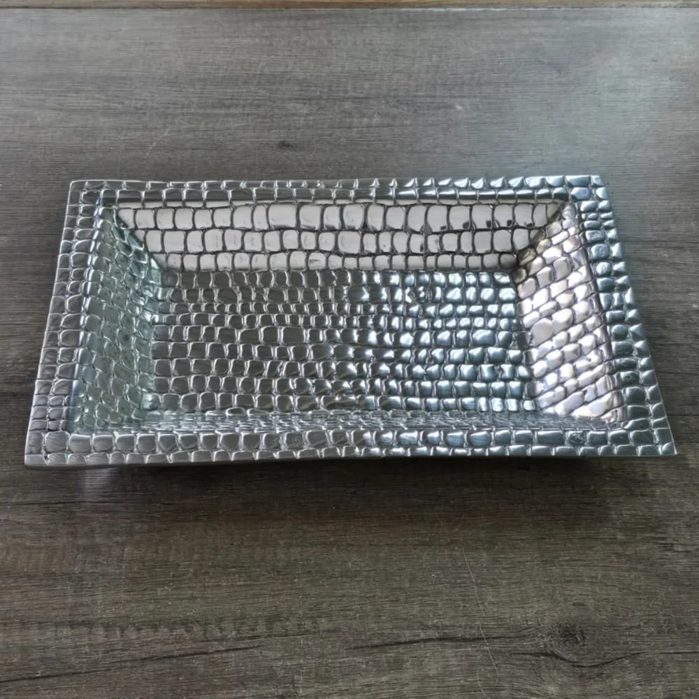 Charola PIedritas Rectangular Grande