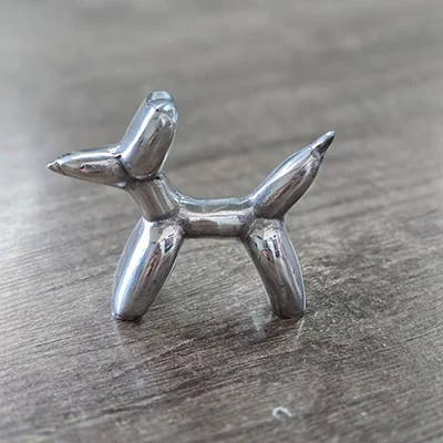 Anillero Perro Globo ( Baloon dog )