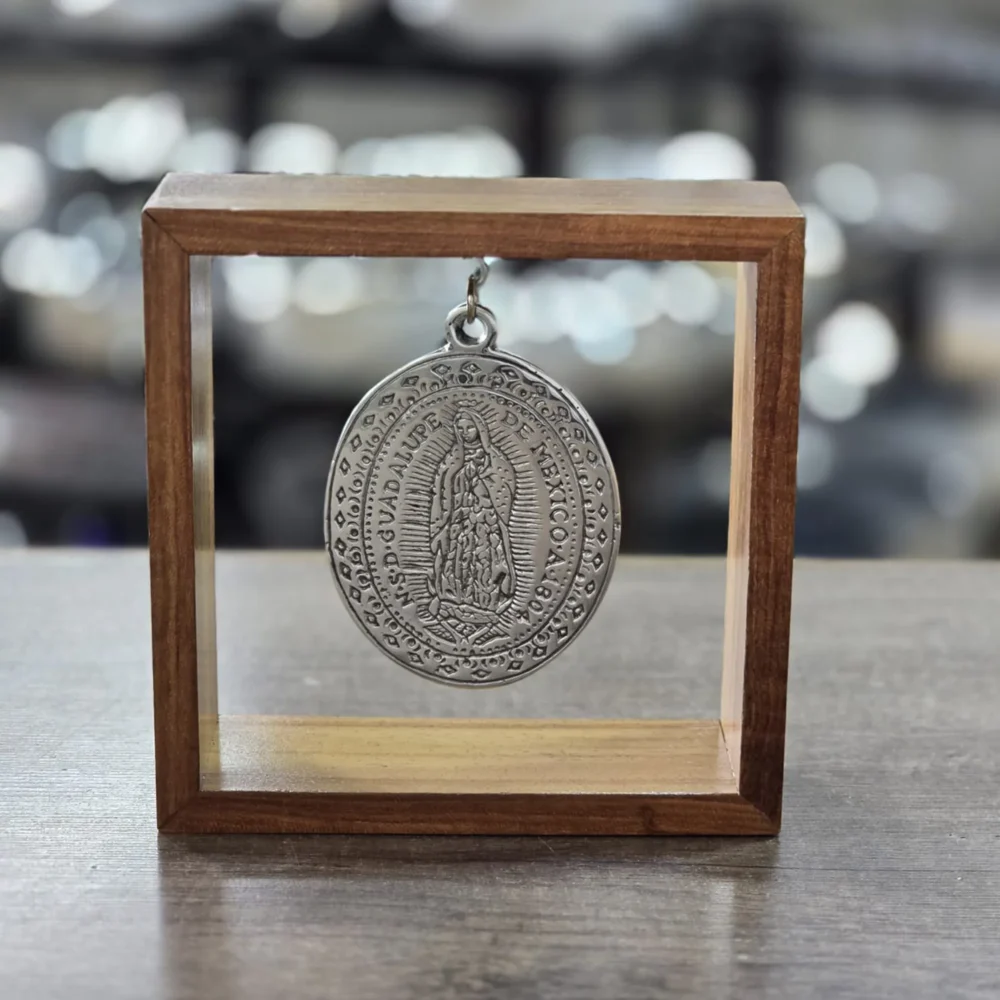 Cuadro Virgen Mediano Parota