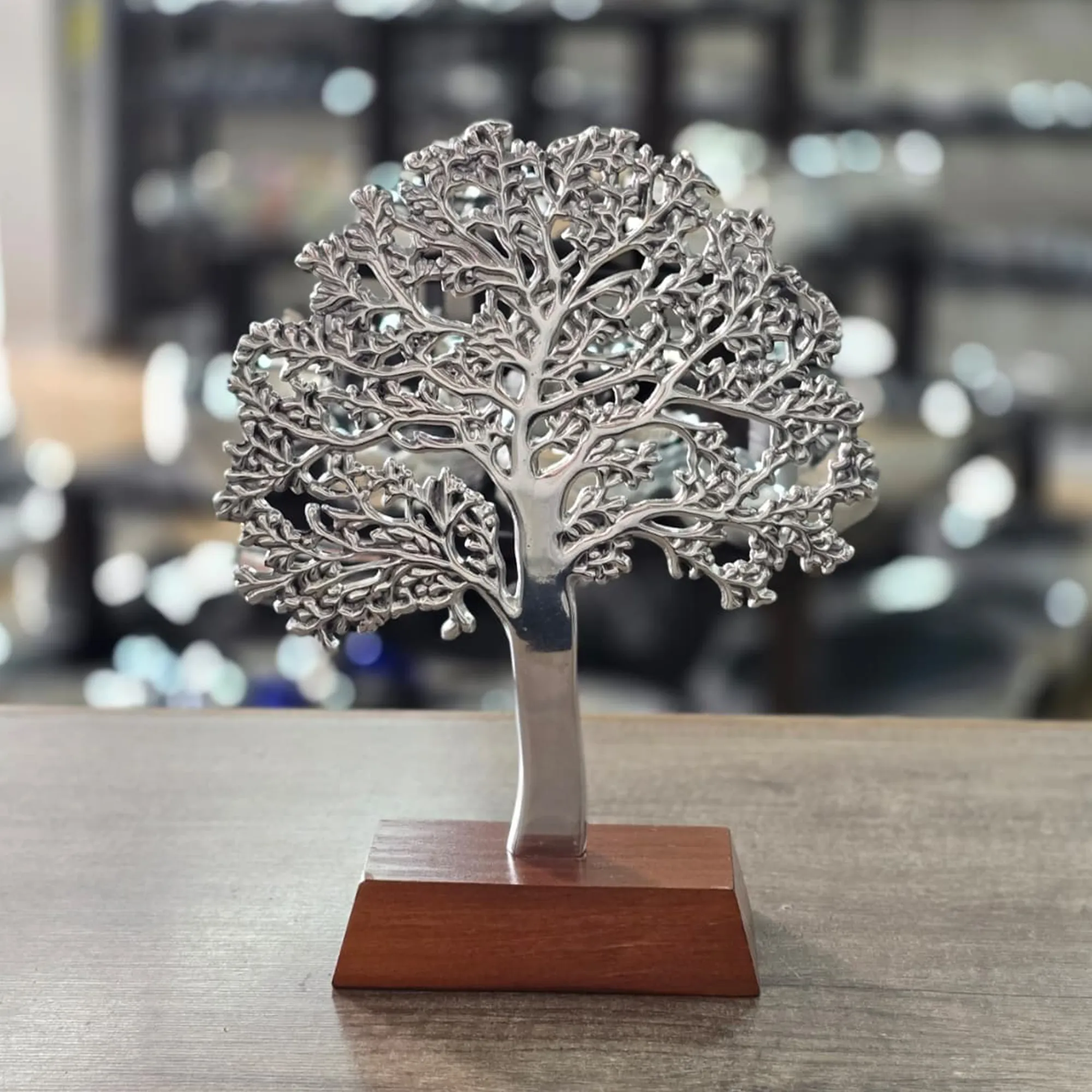 Adorno Arbol Japones Chico Base de Madera - Imagen 2