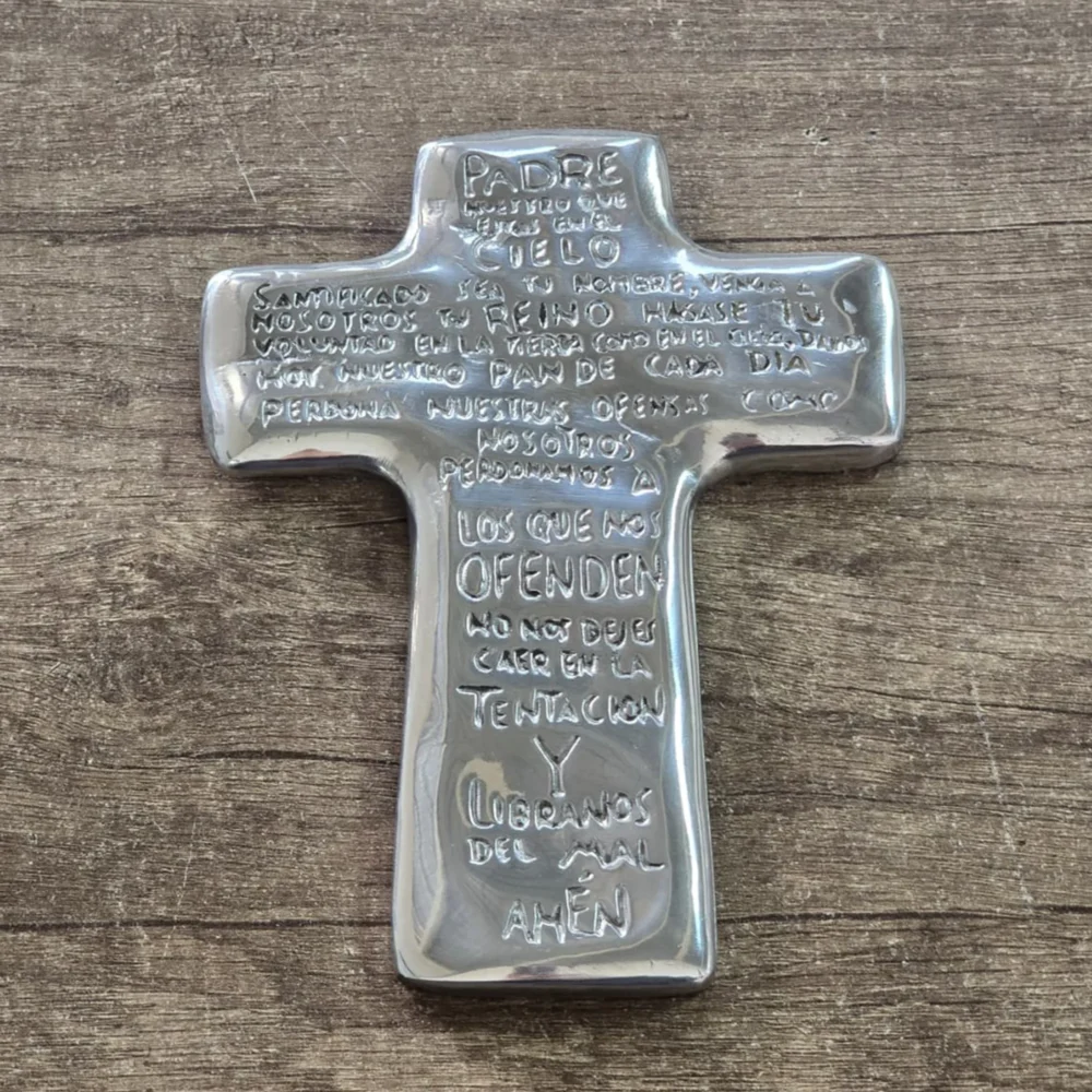 Cruz Padre Nuestro Redondeada
