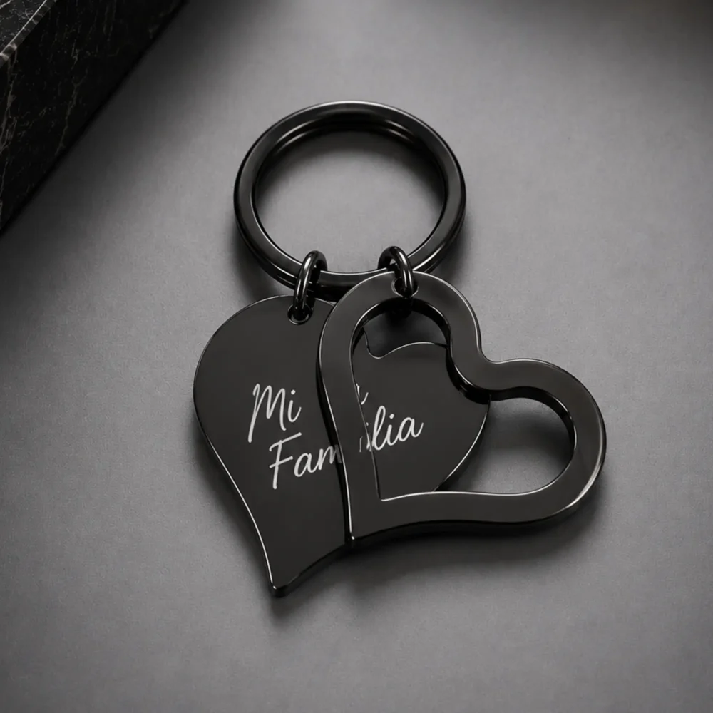 Llavero Corazónes Personalizable