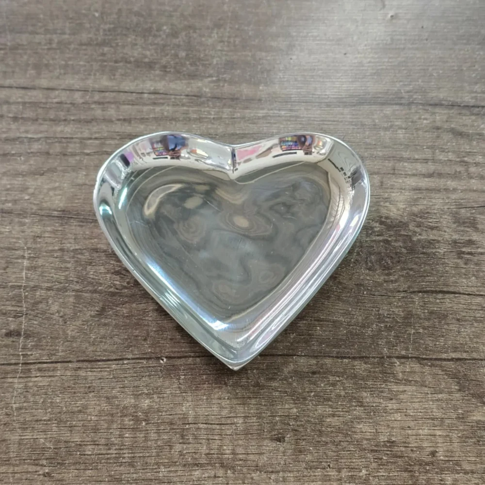 Botanero Corazon Plano con borde